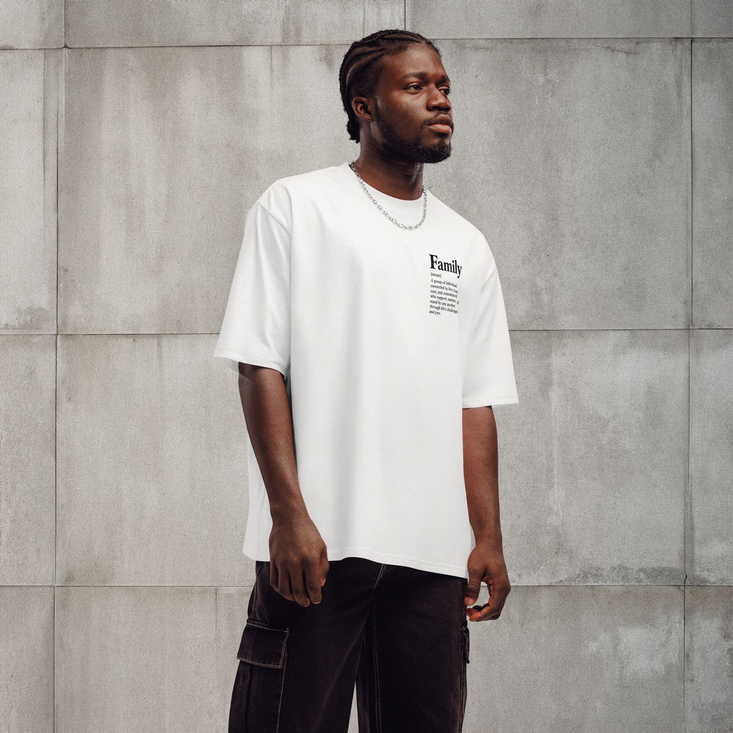 Family Definition | Oversized heavyweight t-shirt