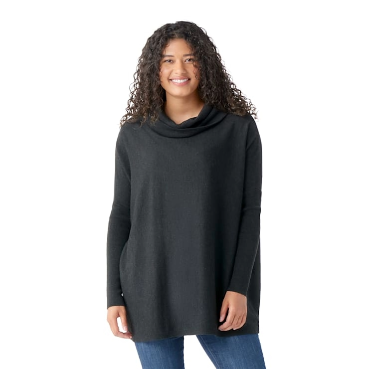 24 W EDGEWOOD PONCHO SWEATER