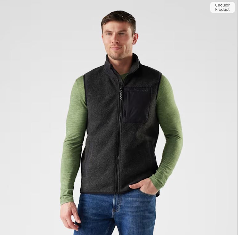 M Second Cut Fleece Vest