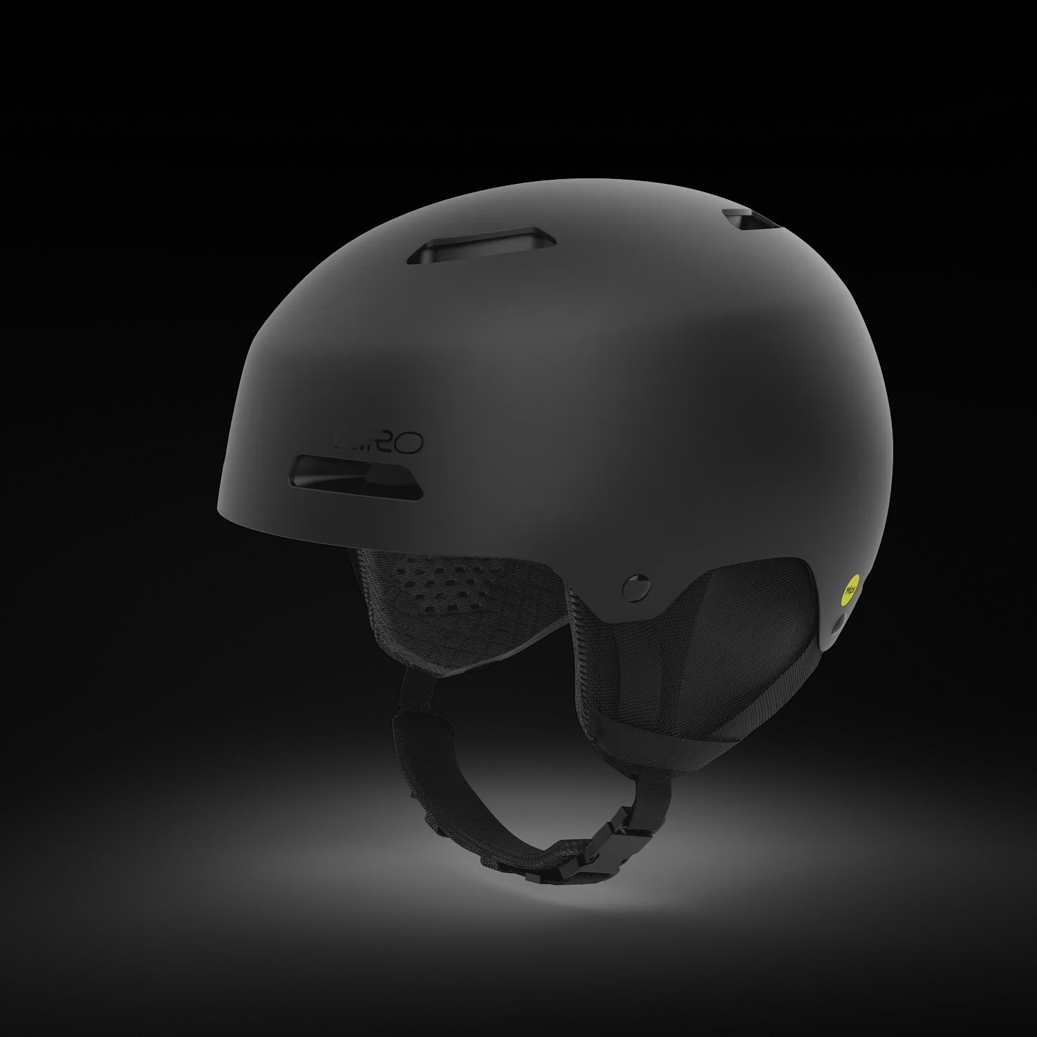 Ledge Mips Helmet, Color: Matte Black, Size: S