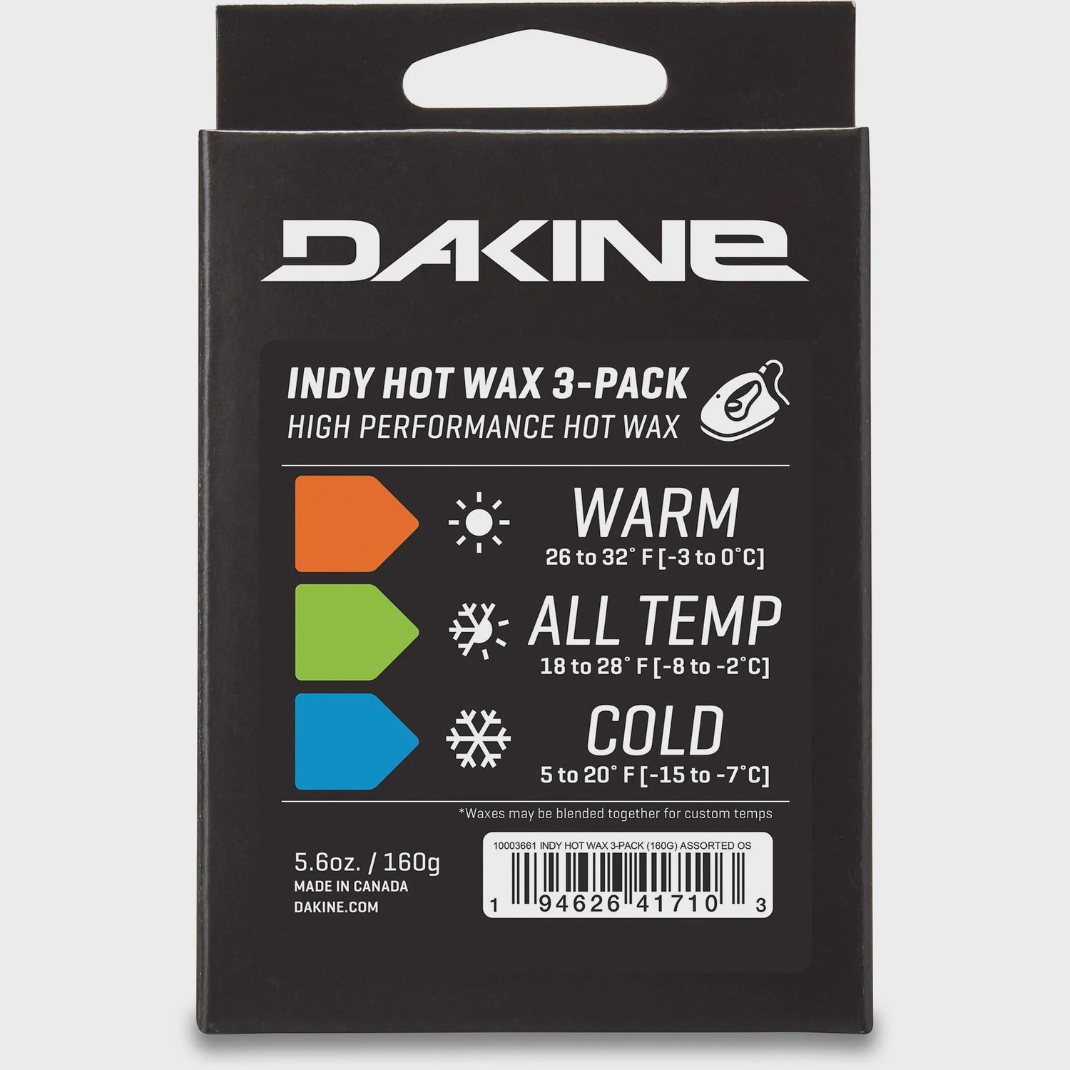 INDY HOT WAX 3-PACK 160G