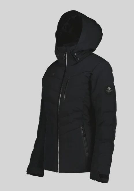 23 COSIMA DOWN JACKET, Color: BLACK, Size: 14