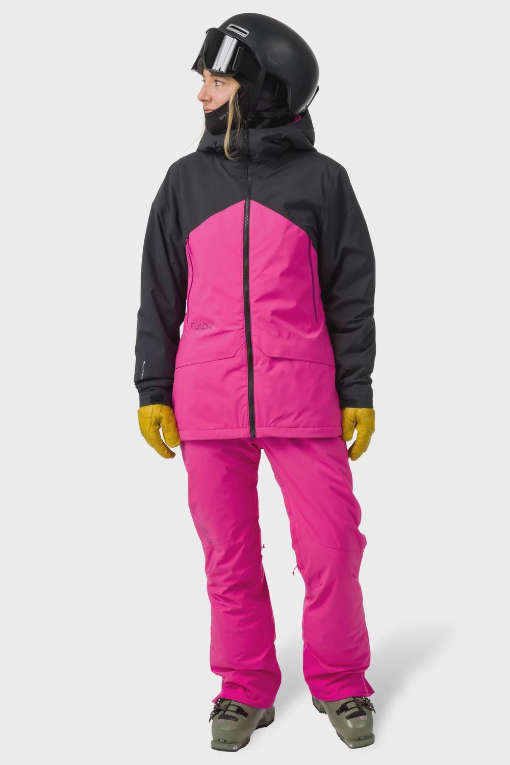 Sarah Jacket, Color: Black/Dragonfruit, Size: XS