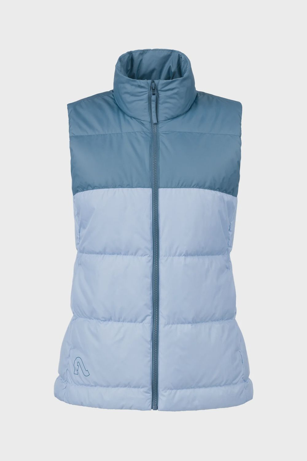Laurel Vest, Color: Ocean/Frozen, Size: S