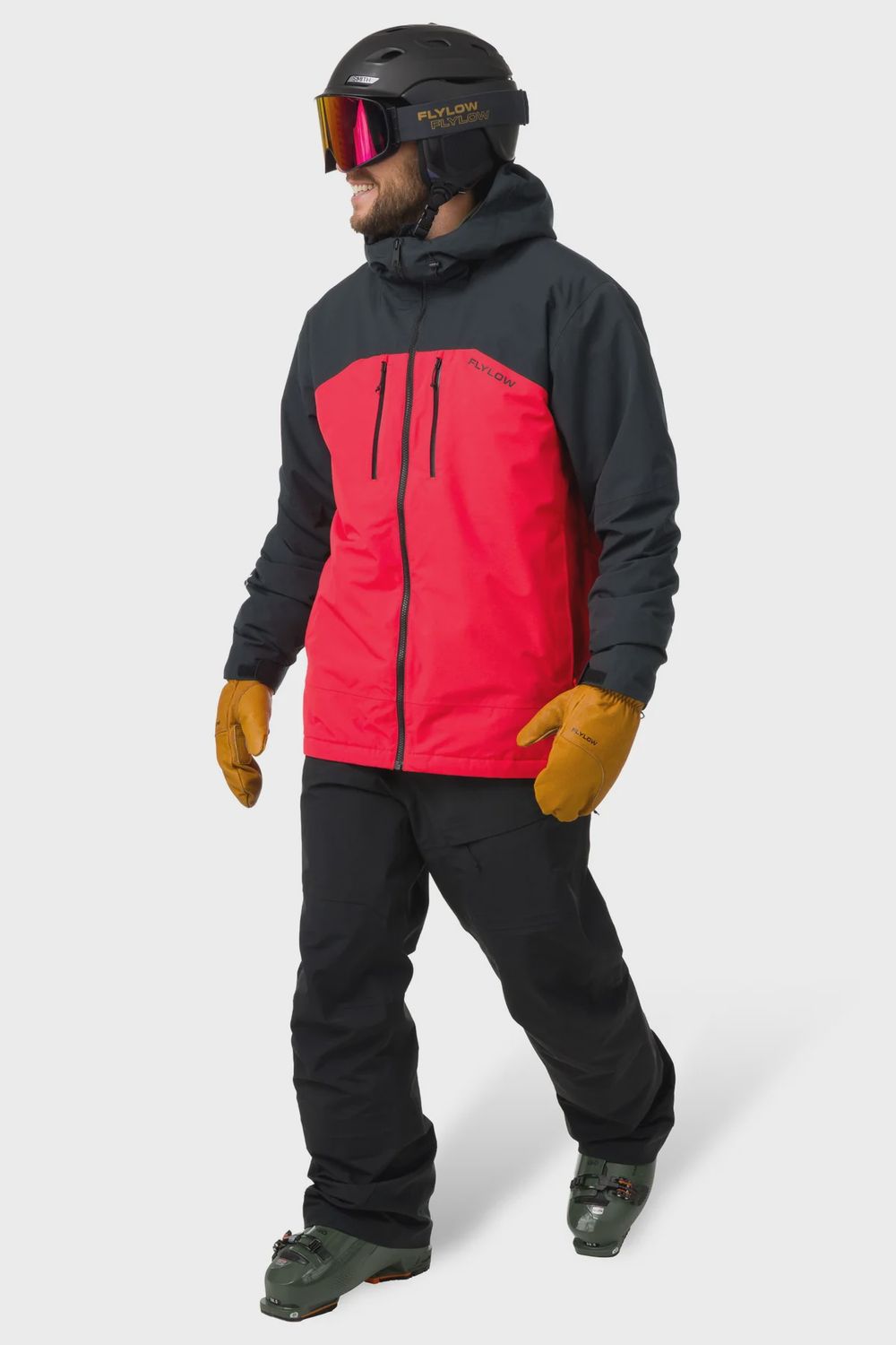 Roswell Jacket, Color: Magma/Black, Size: M
