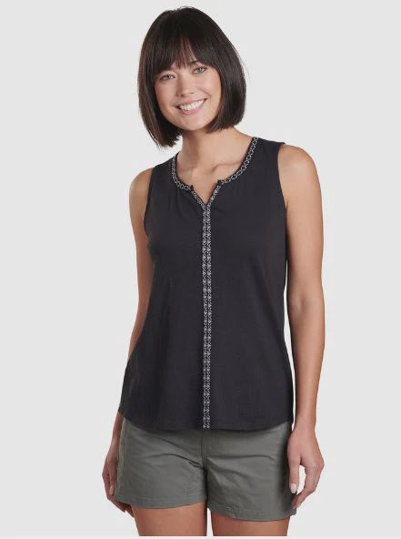 23 SHAY TANK, Color: BLACK, Size: XL