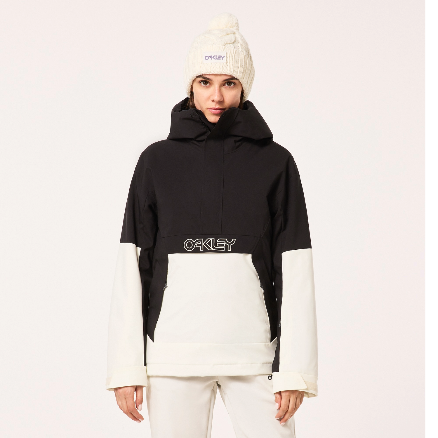 25 TNP TBT INSU ANORAK, Color: WHT/BLK, Size: S