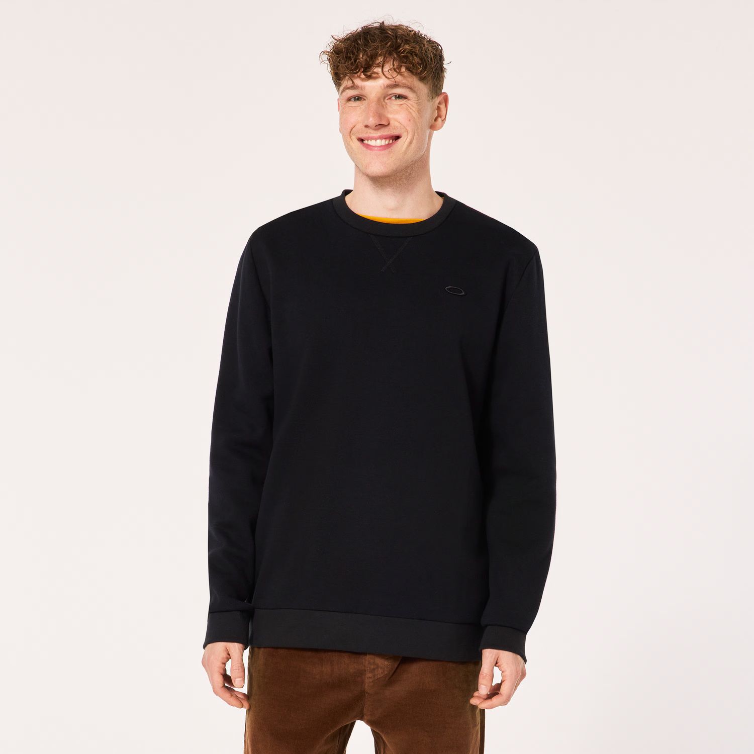 25 RELAX CREW SWEATSHIRT 2.0, Color: BLKOUT, Size: L