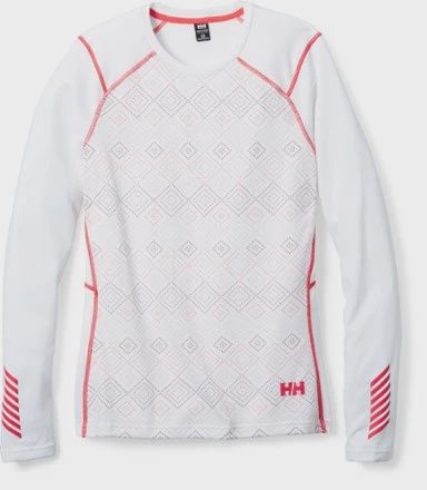 21 W ACTIVE GRPH CREW, Color: WHT, Size: LG