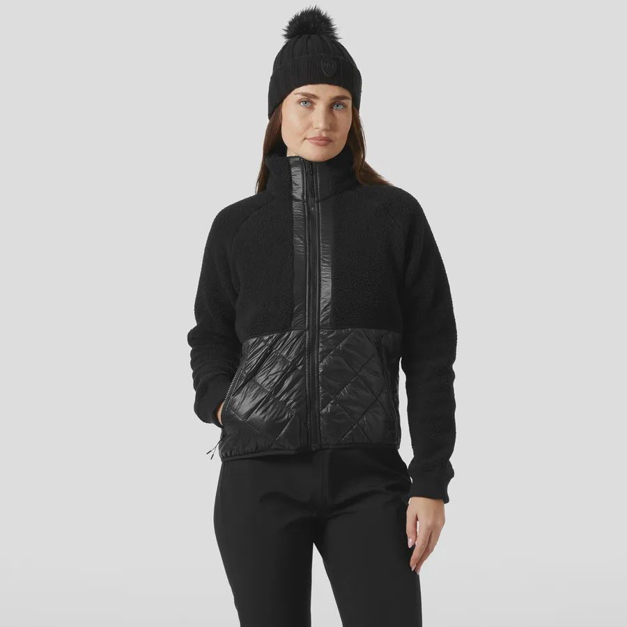 W BLISS HYBRID JACKET, Color: BLACK, Size: S
