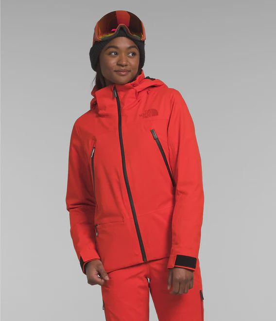 24 W LENADO JCKT, Color: FIERYRED, Size: S