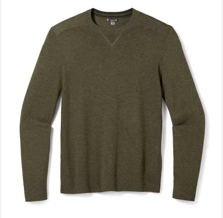 M Sparwood Crew Sweater, Color: NORTH WOODS HEATHER-WINTER MOSS HEATHER, Size: M