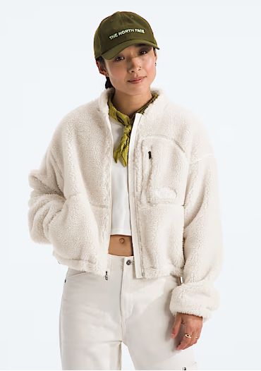 Women&#39;s Extreme Pile 2 Full Zip Jacket, Color: White Dune, Size: S