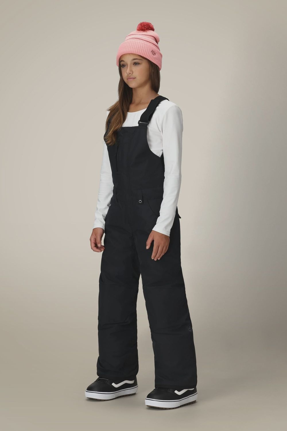 GIRLS LOLA INSULATED PANT, Color: BLACK, Size: S