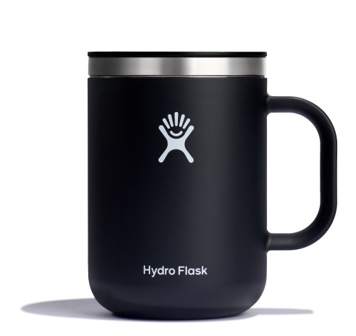 24 OZ MUG BLACK, Colour: BLACK