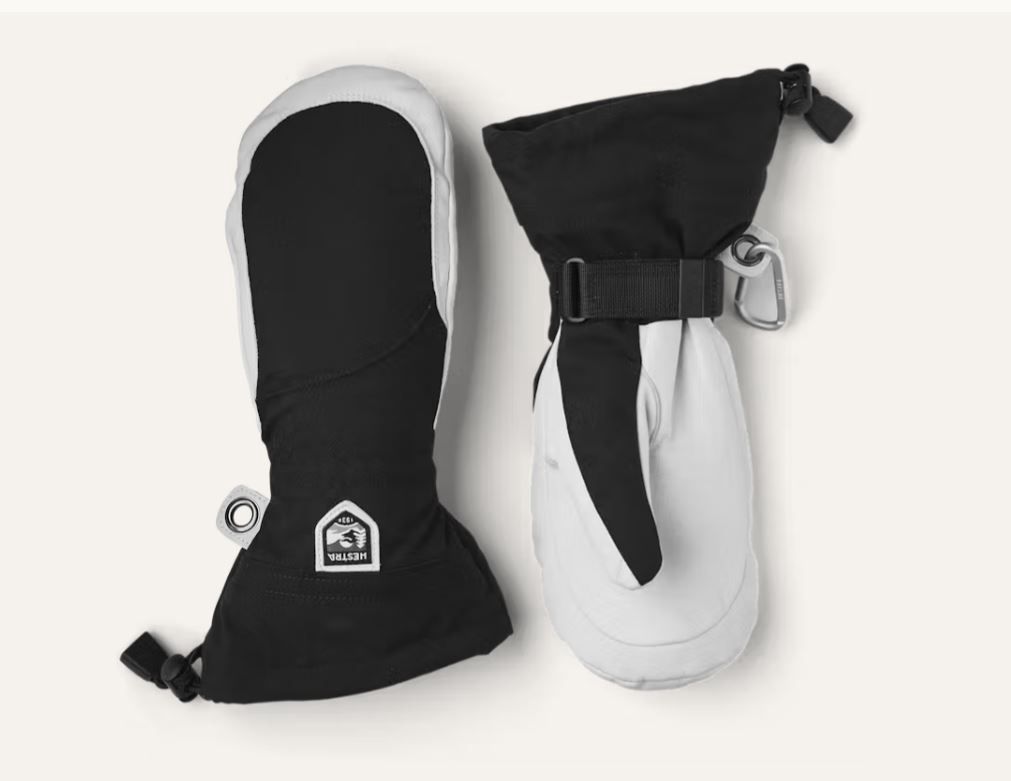 26 Womens Heli Glove, Color: BLACK/OFF WHITE, Size: 6