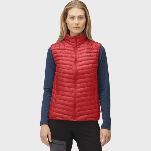 23 TROLLVEGGEN VEST, Color: TRURED, Size: SM