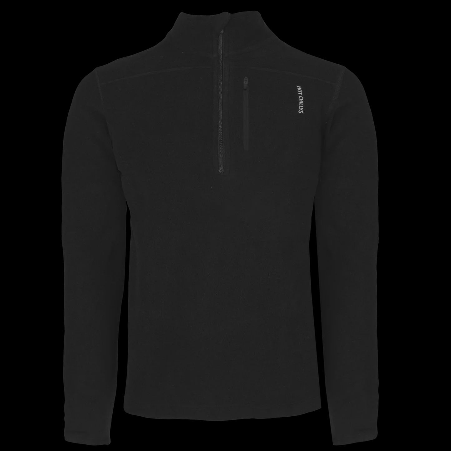 25 M LA MONTANA ZIP-T, Color: BLK/BLK, Size: S