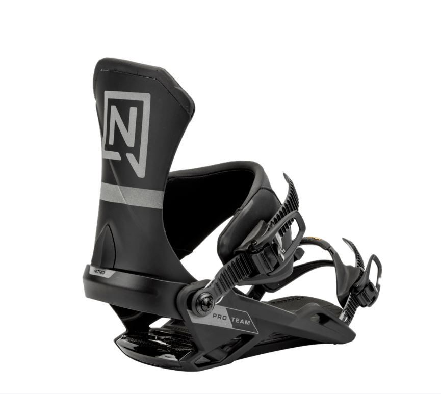 2026 TEAM BINDING, Color: ULTRA BLACK, Size: M