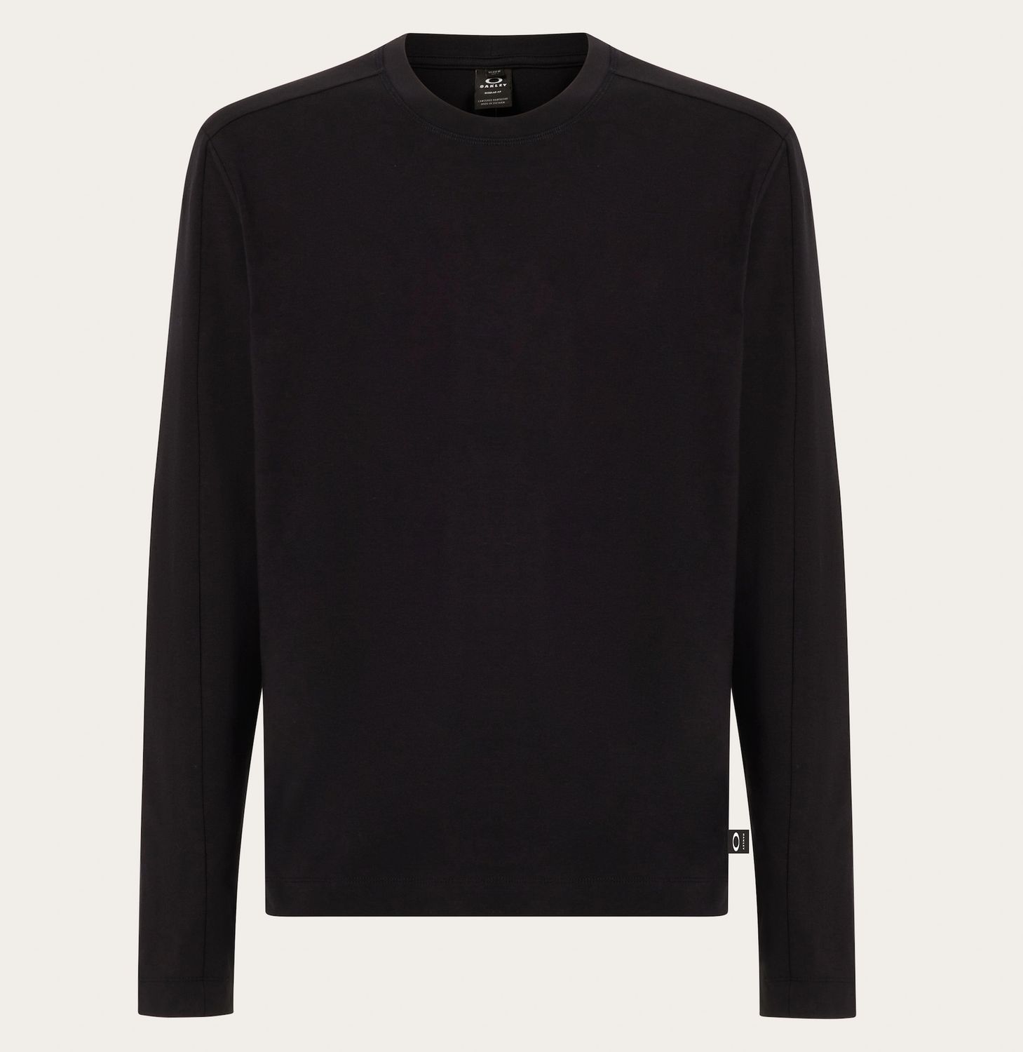 25 ALL DAY LS TEE, Color: BLACK, Size: L