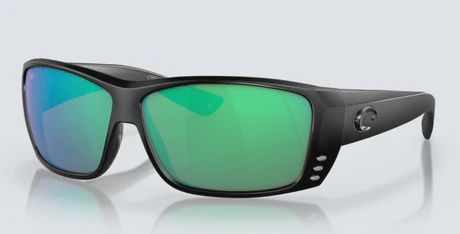 CAT CAY, FRAME: BLKO, LENS: GRN