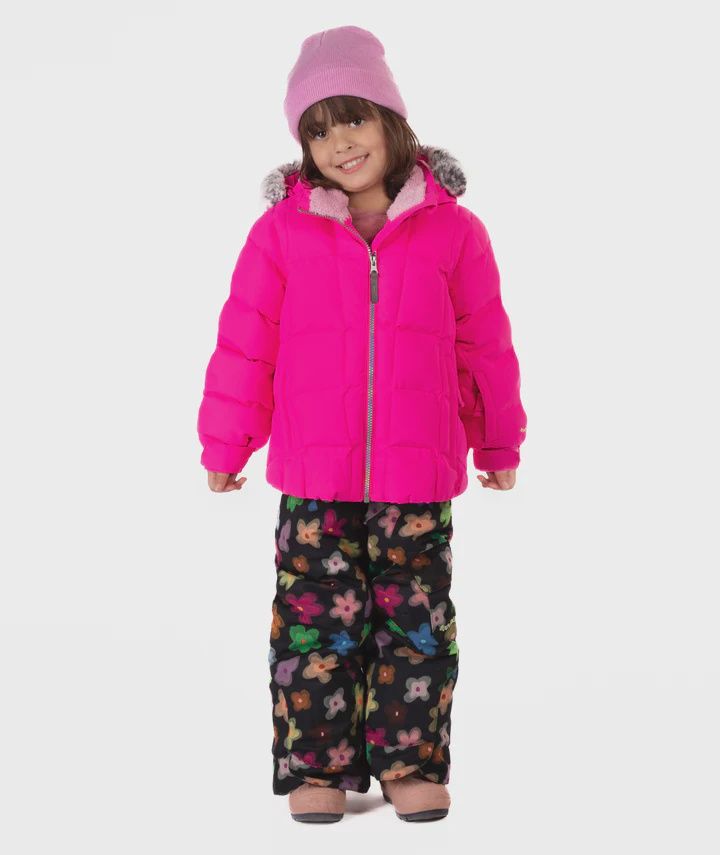 PS GIRLS RAYA JACKET, Color: Pink Glo, Size: 05