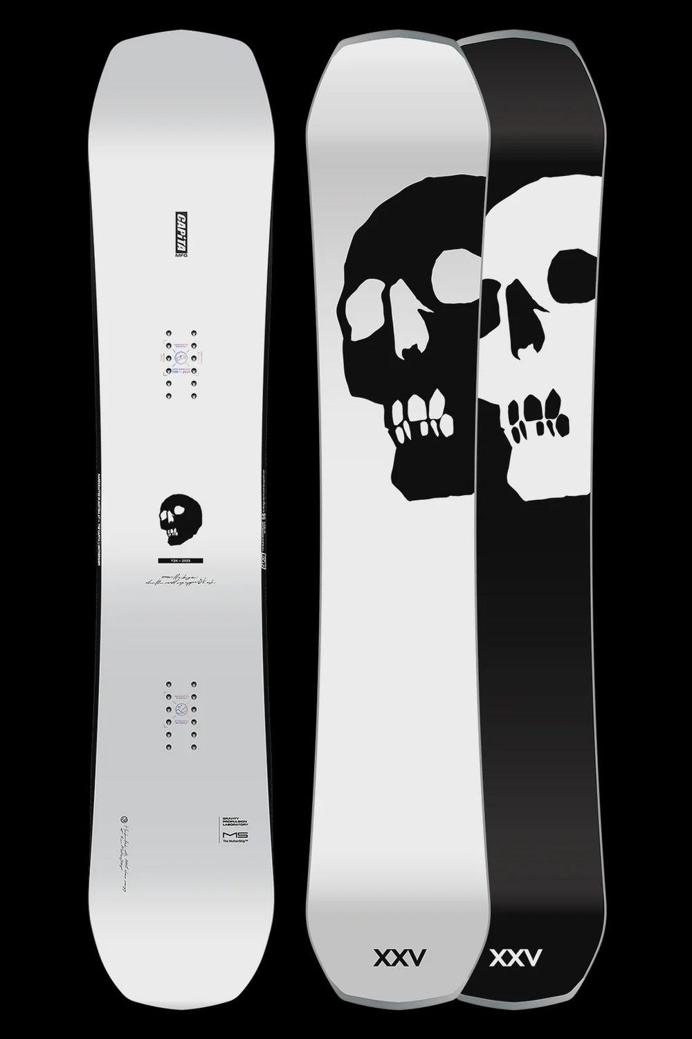 26 Black Snowboard Of Death, Size: 156