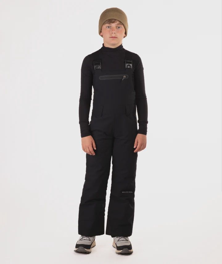 YTH COOPER BIB, Color: Black, Size: M