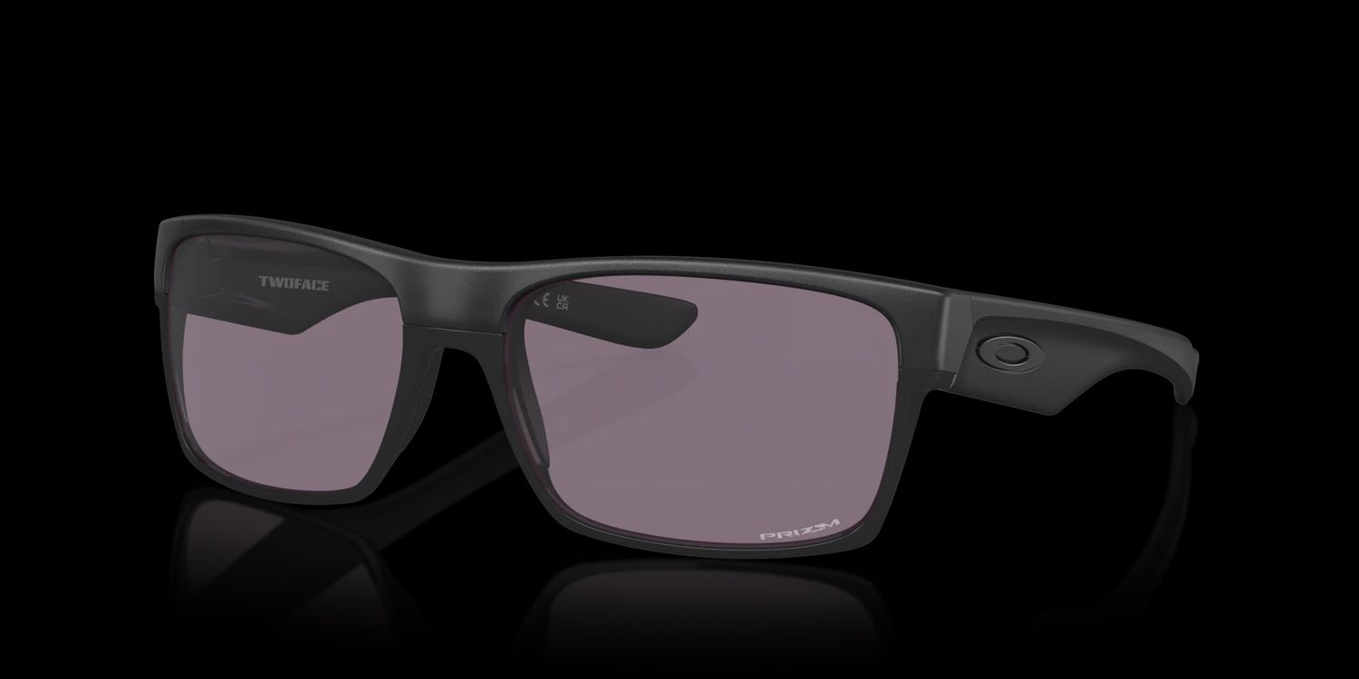 TWO FACE, FRAME: STEEL, LENS: GREY