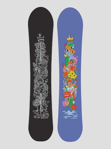 26 COUNTERBALANCE CAMBER SNOWBOARD, Color: HLLUCINATE, Size: 146