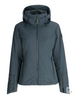 SCHATZI JACKET, Color: SLATE BLUE, Size: 10