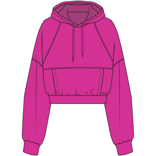 Shea Soft Hoodie, Colour: BERRY BEAM, Size: S_