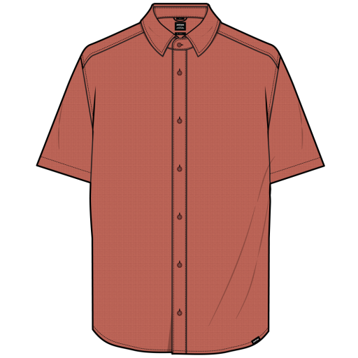 Lindores Shirt, Colour: LYCHEE, Size: MST