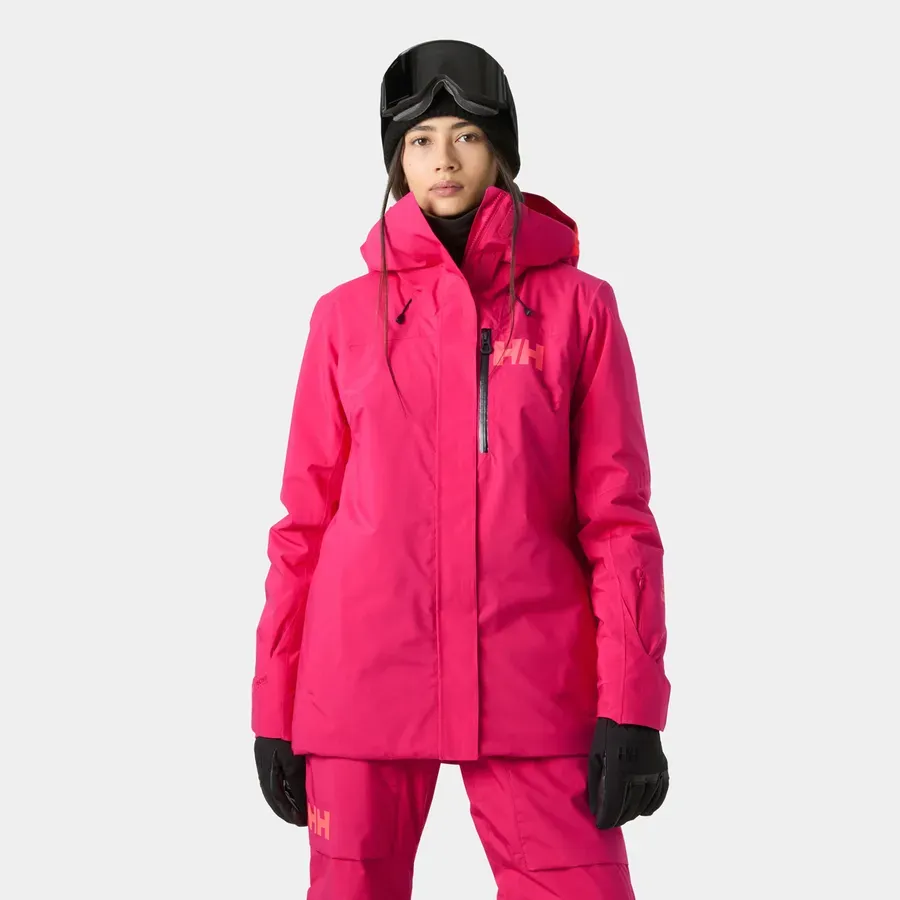 W POWSHOT JACKET, Color: CRANBERRY, Size: S