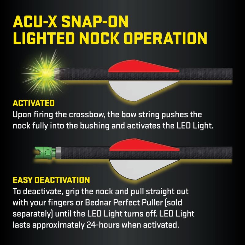 Acu X Snap On Lighted Nock