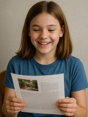 Trivselshistorie skrevet til dit barn