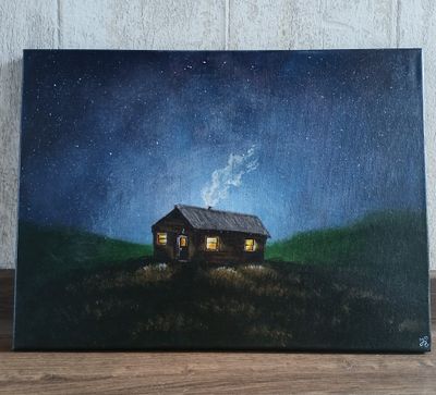 Chatka nocą