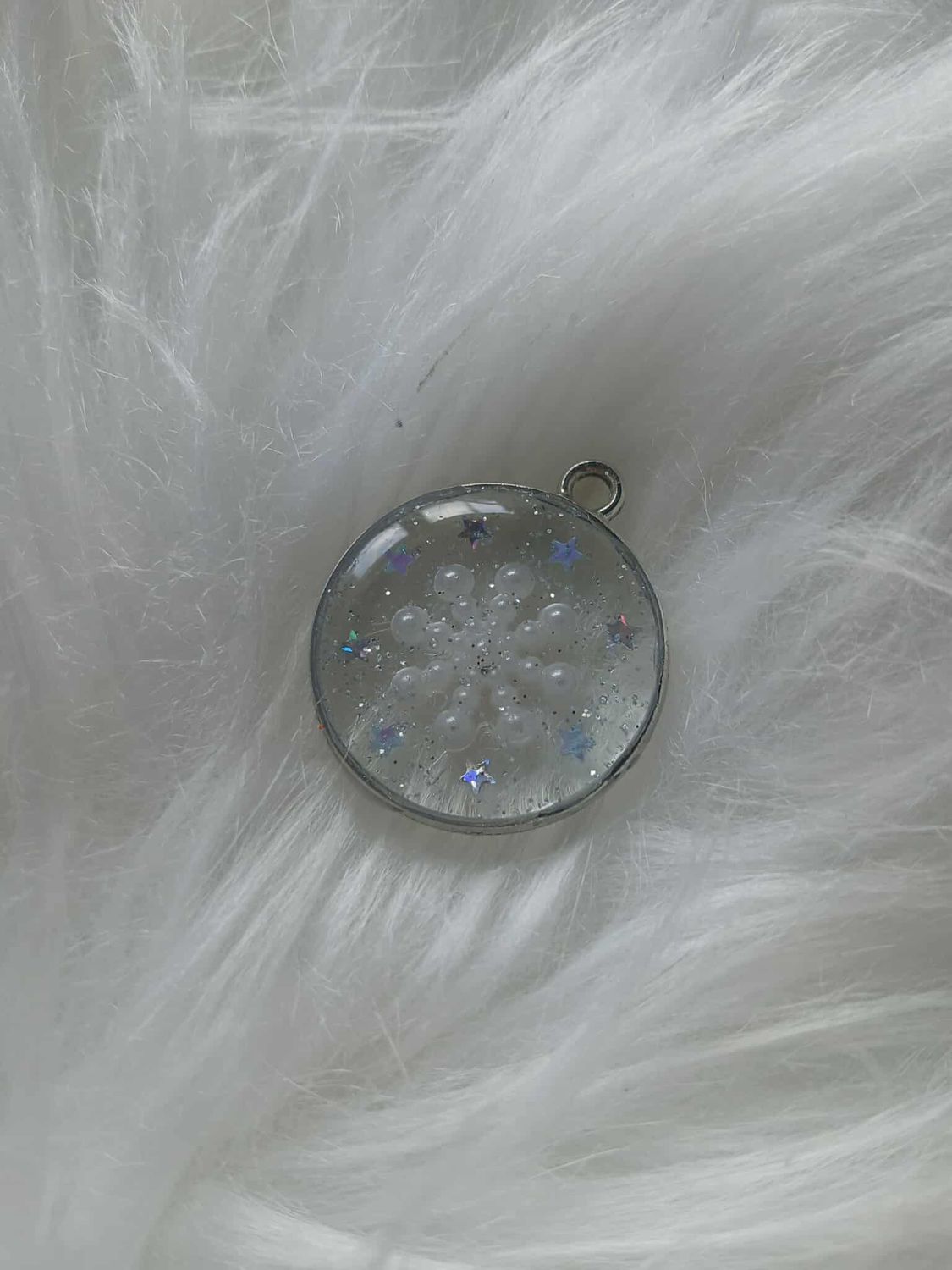 Zawieszki okrągłe śnieżki