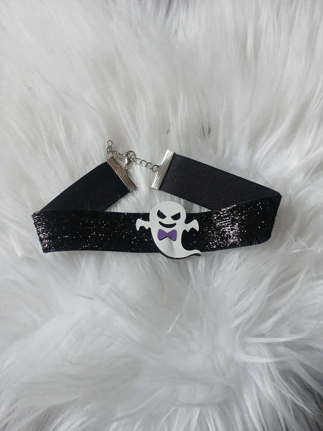 Choker halloween duszek