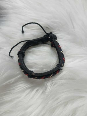 Męska bransoleta rzemykowa