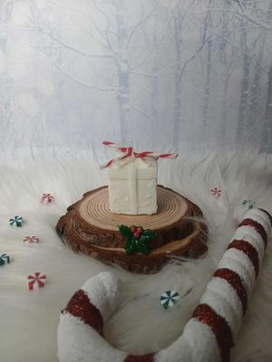 Świeczka świąteczna prezent