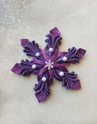 Śnieżynka fioletowa