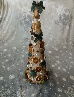 Jutowa choinka naturalna