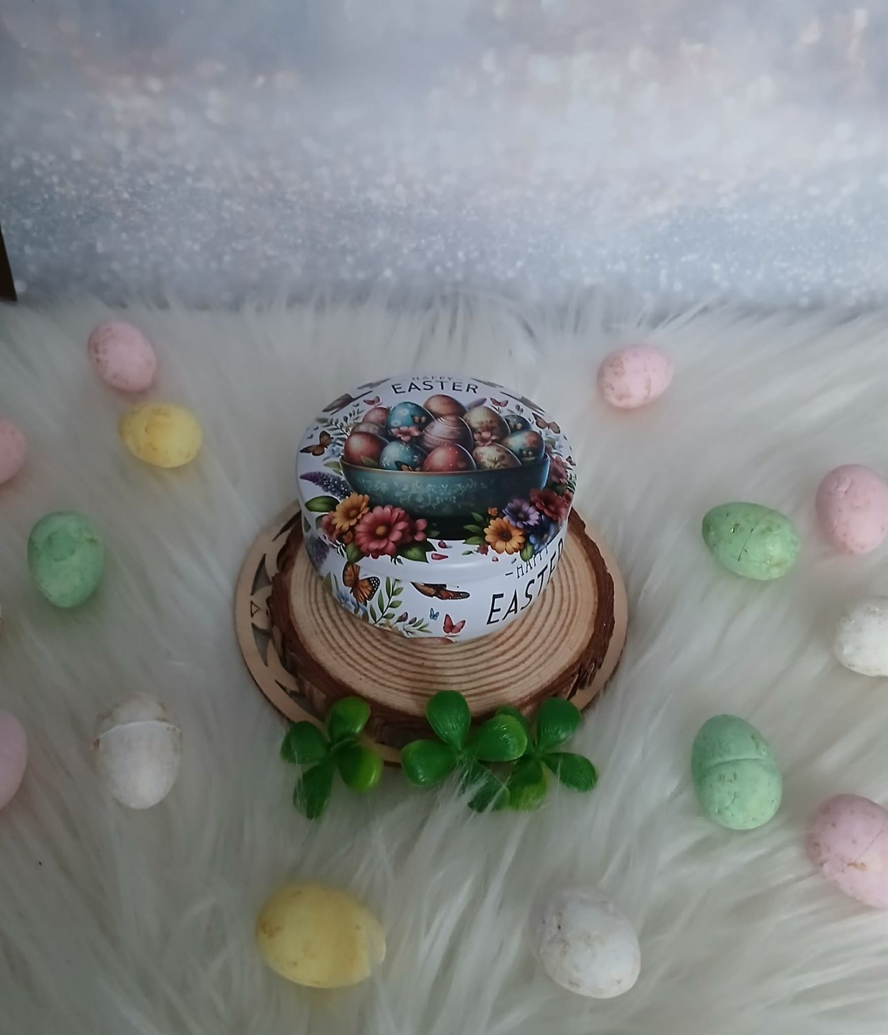 Świeczka w puszce Wielkanoc