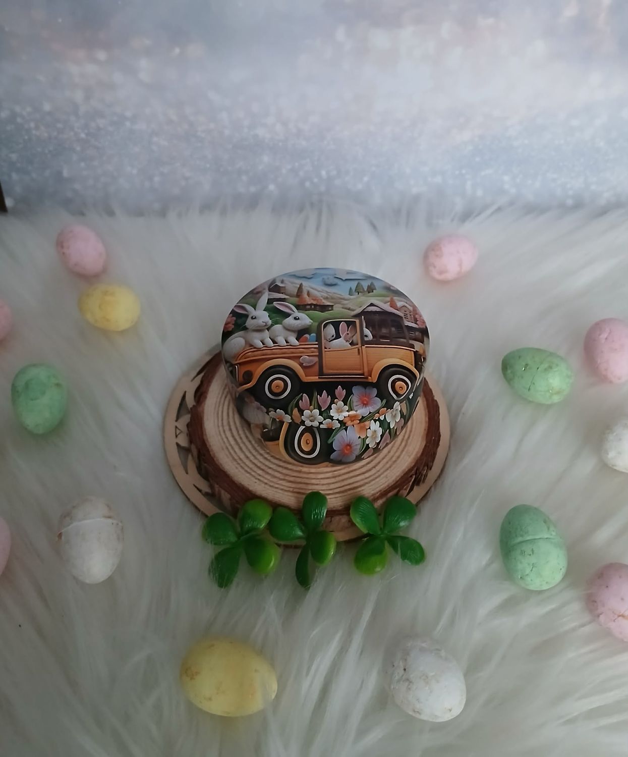 Świeczka w puszcze Wielkanoc