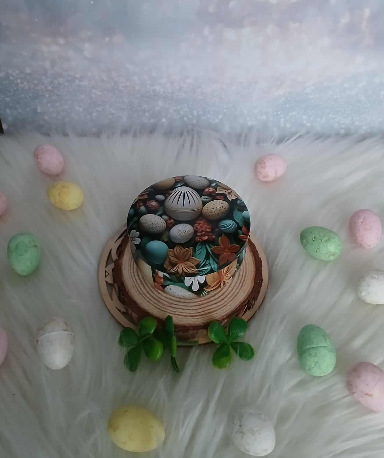 Świeczka w puszce Wielkanoc