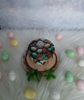 Świeczka w puszce Wielkanoc