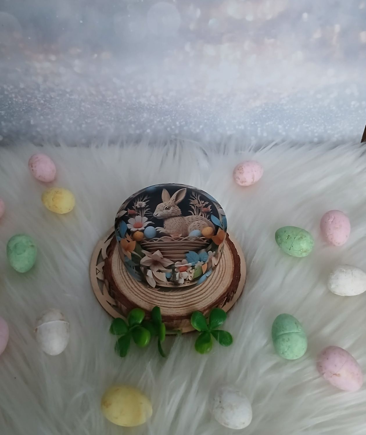 Świeczka w puszce Wielkanoc