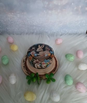 Świeczka w puszce Wielkanoc