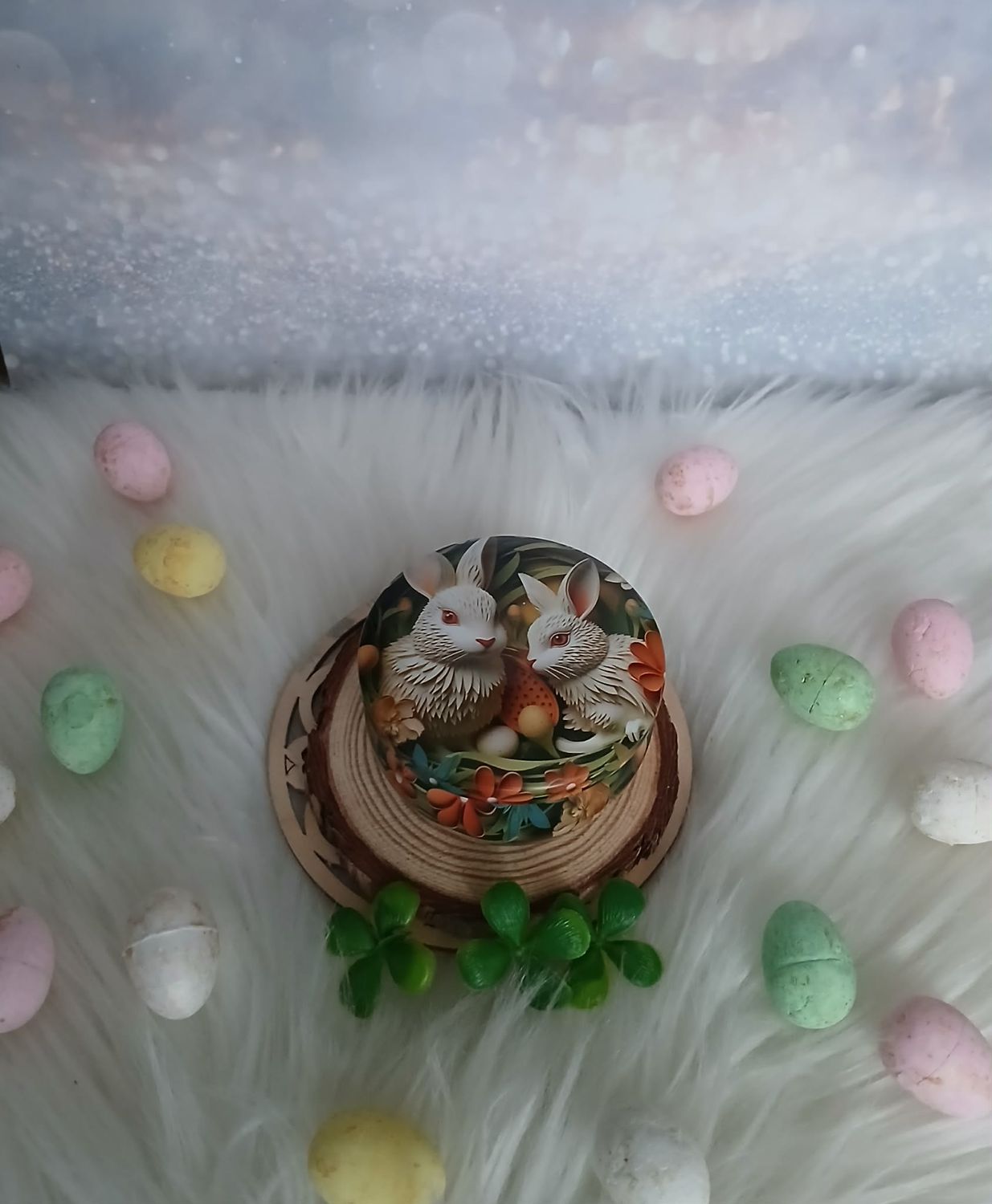 Świeczka w puszcze Wielkanoc